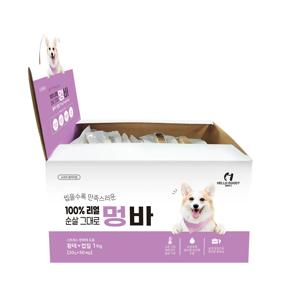 강아지통살 대용량간식 황태껍질 50p