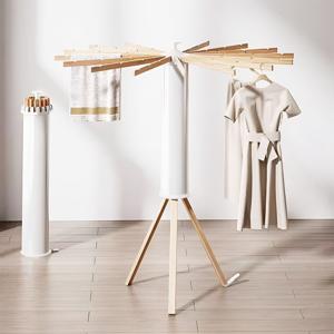 공간절약 튼튼한 우산형 접이식 빨래 건조대