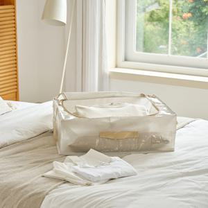 방수 의류,이불정리 수납가방 언더베드형 그레이