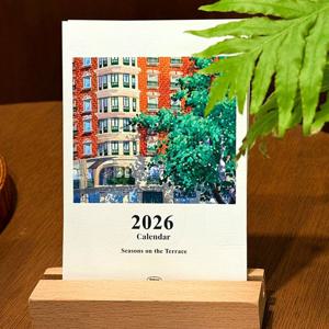 2026 감성 일러스트 달력(탁상/엽서)