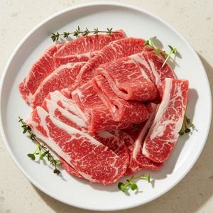 3가지부위를 한번에먹는! 뉴욕현지 핫플 소갈비살 플레이트 200g*3개 / 초이스 등급