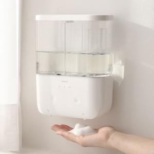 젤 & 폼 2 in 1 자동 디스펜서 대용량 벽걸이형 젤타입 손세정기