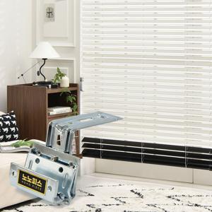 무타공 블랙엣지 우드블라인드 40x40