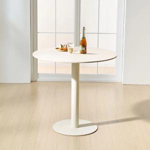 루도 포세린 세라믹 2인용 식탁 원형 테이블 800 (1color)