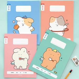 4권SET 초등 개구쟁이 저학년 칸 노트 (1-2무제, 120g 내지)