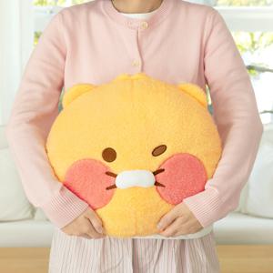 카카오프렌즈 리틀 헬로 춘식이 페이스 쿠션 얼굴 등 허리 애착 인형