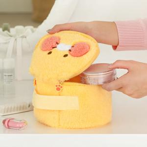 카카오프렌즈 헬로 리틀 춘식이 뷰티 파우치 화장품 메이크업 소품 정리 여행용 휴대용