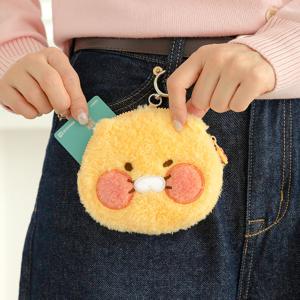 카카오프렌즈 헬로 리틀 춘식이 미니 파우치 뽀글이 동전 지갑 키링 카드