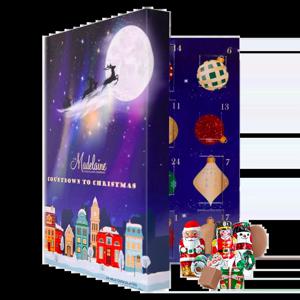 [해외] 2025 어드벤트 캘린더 초콜릿 24개 197g 초콜렛세트