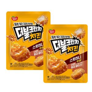 더블크런치 스윗허니 순살치킨 380g*2개