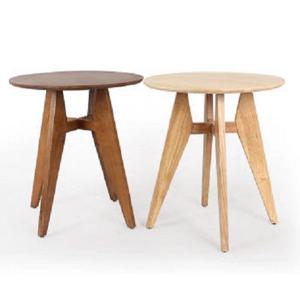 크로스 테이블 600 700 침실옆테이블 거실사이드테이블 티테이블 원형 원목 가정용 업소용