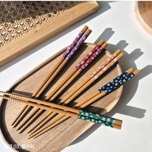 이시다 일본 고급 대나무젓가락 3종, 5P