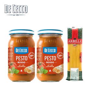 레드페스토 200g 2개 + 듀럼기다-아르벨라 스파게티 500g 1개