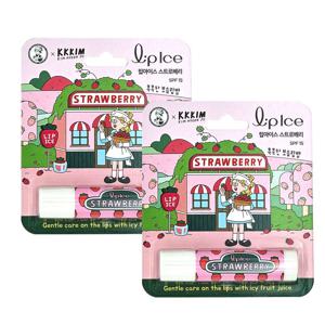 립밤 립아이스 스트로베리 딸기 3.5gx2개 / 입술보습 집중케어