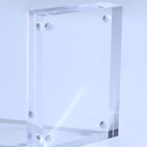 투명 아크릴 액자 프레임 자석 웨딩 자격증 상장 스탠드 100x70