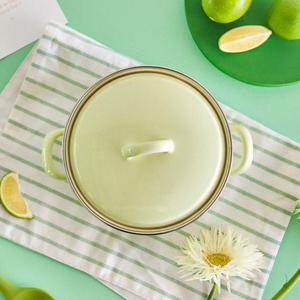 리스 번트 법랑 양수냄비 16cm