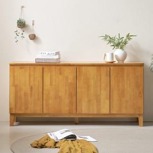 이스테지아 원목 사이드보드 높은 거실장 1600