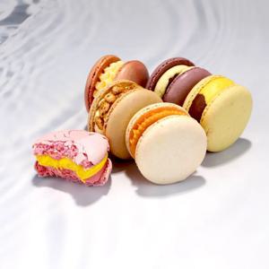 피에드핏 마카롱 134g 쫀득한 뚱카롱 4개입 우유버터 업체납품