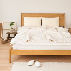 뉴질랜드 양모 100% 60수 고밀도 순면 차렵이불 SS/Q