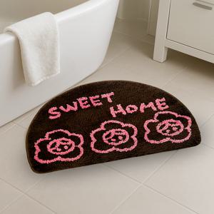 부드러운 씨씨 캐릭터 자카드 발매트 욕실 현관 인테리어 러그