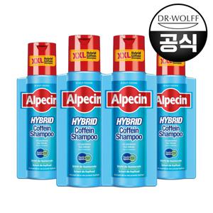알페신 하이브리드 카페인 샴푸 375ml 4개