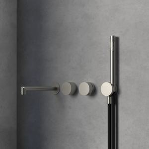 뉴코인 2778N 니켈 벽매립 샤워수전