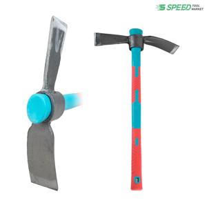 조경 곡괭이 작은 우레탄 곡괭이자루 도끼날 뿔날 땅파기 흙파내기