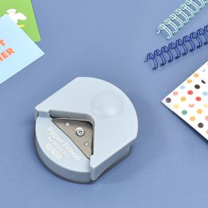 현대오피스 코너라운더 HR-101 모서리 커팅기 재단기 블루