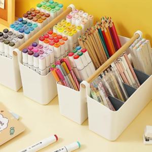 연필 꽂이 볼펜 펜슬 정리통 팬 데스크 책상 정리 정리함 diy 수납함 3size