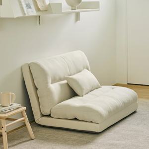 휴 모드 좌식 소파베드 아이보리