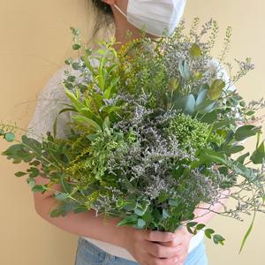 초록풀한다발 생화 꽃다발 택배 꽃선물 꽃배달