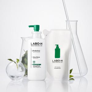 라보에이치 두피강화 샴푸 400ml + 400ml 리필