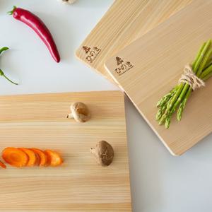 히노끼 편백나무 슬림 도마 (중)