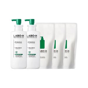 라보에이치 두피강화 샴푸 400ml 2개 +리필 400ml 3개