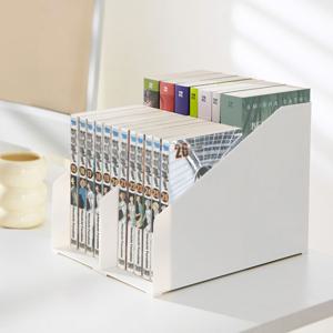 만화책보관 2단 계단식 책꽂이 정리함