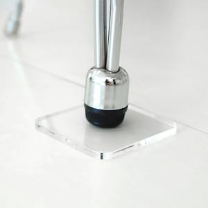 고급 가구 투명 받침대 매트 보호 바닥 긁힘 눌림 패임 방지 식탁 쇼파 다리 받침