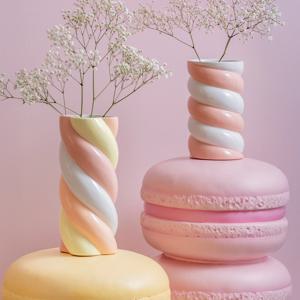 꽃병 마시멜로 라지/ 홈데코 화병/ 인테리어 소품/ 꽃병