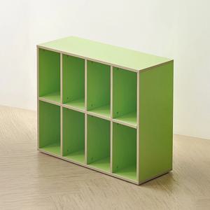 룰루곰 책장 아이방 거실 책꽂이 만화책 낮은 책장 미니 800 2단