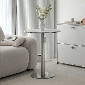 [리퍼] 실븐 라운드 테이블 화인트 원형 식탁 카페 거실 2인 600