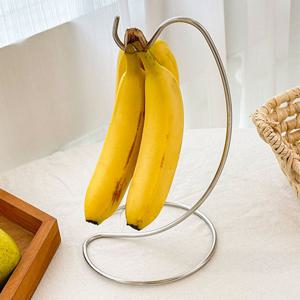 304스텐 바나나걸이 거치대 과일보관 받침대