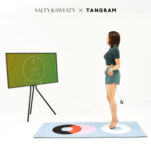 스마트줄넘기 요가매트 TPE 8mm 대형 홈트 인테리어 매트