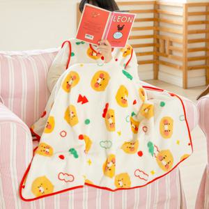 카카오프렌즈 춘식이 코지 무릎담요 겨울 극세사 블랭킷 낮잠 캠핑 사무실