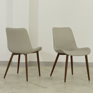 노바 편한 식탁의자 가죽 인테리어 철제 카페 의자