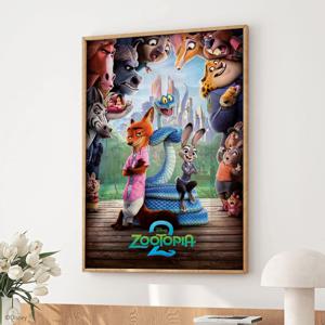 디즈니 주토피아2 영화 포스터 인테리어 그림 액자 - 02번