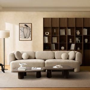 버니 4인 소파_아이보리