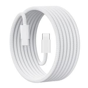 뉴클 초고속충전 65W C to C 아이폰 충전 C타입 우븐 케이블 3m