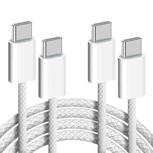 뉴클 PD 65W C to C 고속충전 우븐케이블 1m 2개입