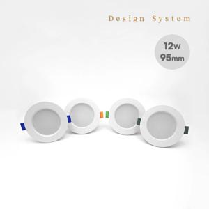 DS LED 다운라이트 확산형 DC타입 매입등 4인치 타공 95mm 12W