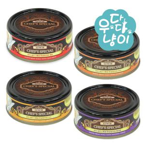 런치 셰프스페셜 80g 고양이캔