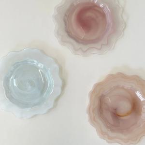 [리퍼브]플라워접시 21cm(색상선택가능)